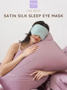 ALLURING Penutup Mata Tidur Original Satin silk PREMIUM | sleep eye mask alluring
