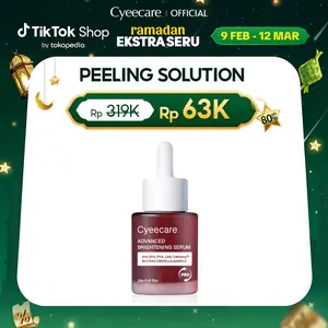 [BPOM-COD]Cyeecare Peeling Solution 20gr. Serum Eksfoliasi Kulit, Solusi Cepat Pori-Pori Besar. Niacinamide Hydrating Vitamin Bersihkan Aging AHA BHA PHA LHA Essence Kering Mencerahkan