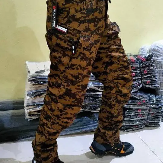 CELANA TACTICAL LORENG PRAMUKA / CELANA PDL LORENG PRAMUKA UNISEX PRIA WANITA Panjang Motif Kain Nyaman 2