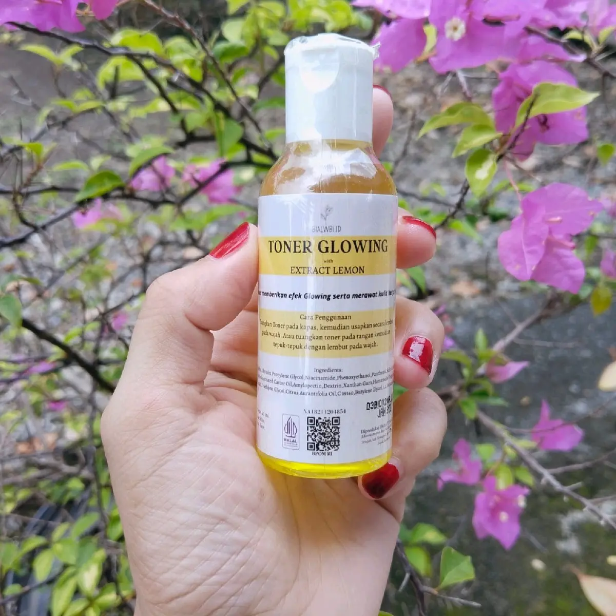 Toner Jalur Glowing / Toner Dosting Lemon by Bialwbi 60 ML