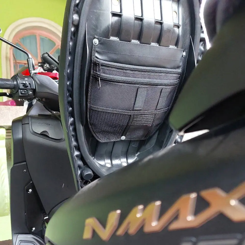 Fit for Ya ma ha Nmax 155 V1 V2 Motorcycle Scooter Under Seat Storage Bag Tool Bag