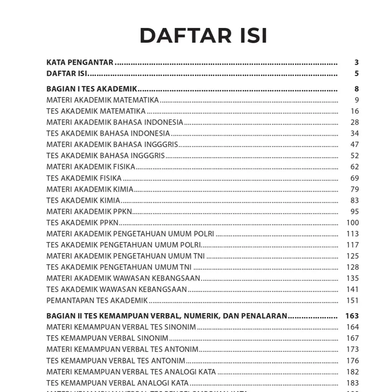 Buku Tes TNI-POLRI-Master Modul Lolos Tes TNI-Polri Terlengkap & Terakurat 1