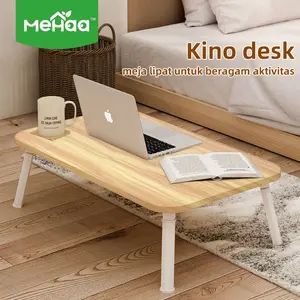 MeHaa Kino Desk Meja Belajar / Meja Lipat / Meja Belajar Lipat / Meja Lesehan 80*40*32cm