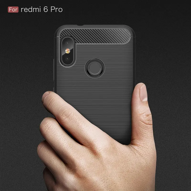 Soft Case For Xiaomii Mi A2 Lite (Redmi 6 Pro) 5.84inch 2018 Softcase Casing - Hitam 1