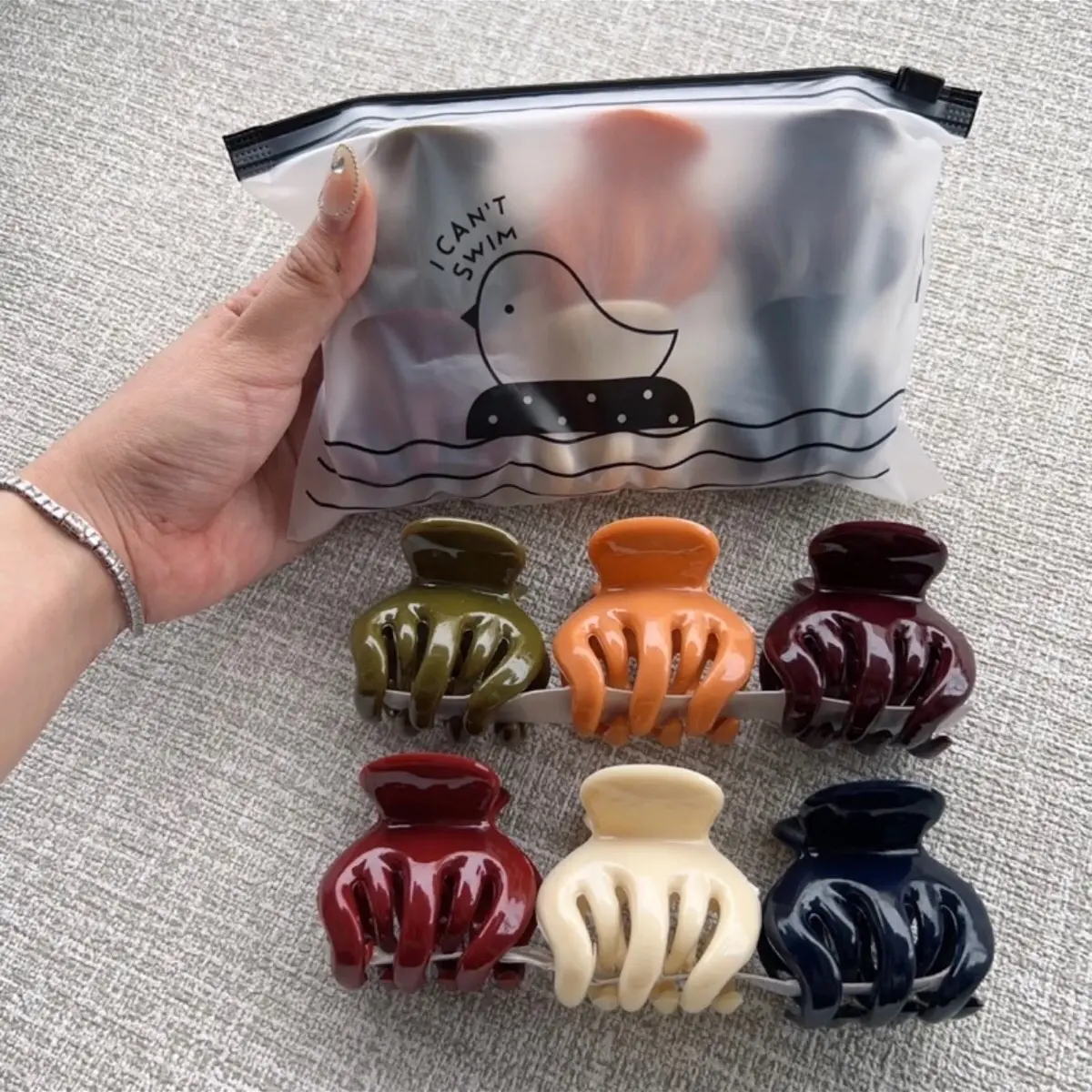 Jedai 5cm gigi 5 ( isi 6 pcs + zipper bag )