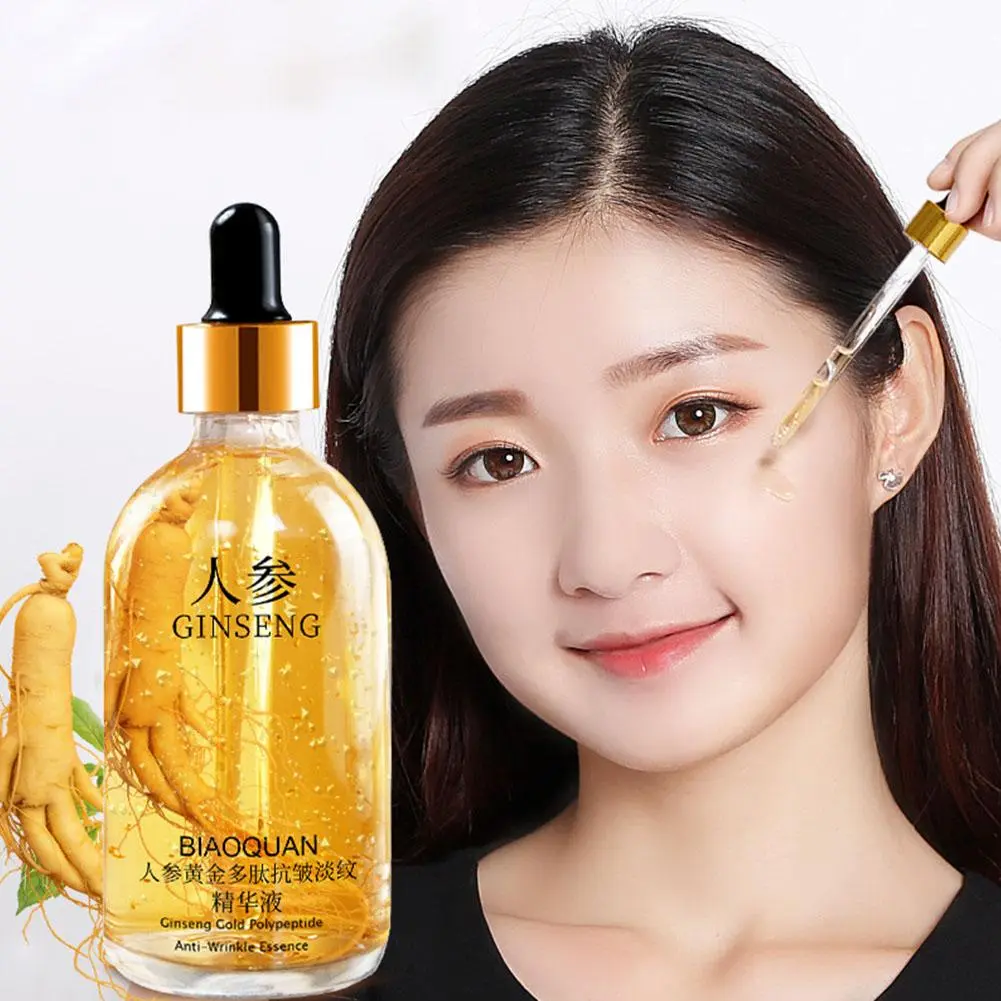Tinh Chất Dưỡng Da Mặt Nhân Sâm Polypeptide Tinh Chất Chống Nhăn Dưỡng Ẩm Tinh Chất Chống Lão Hóa 100ml