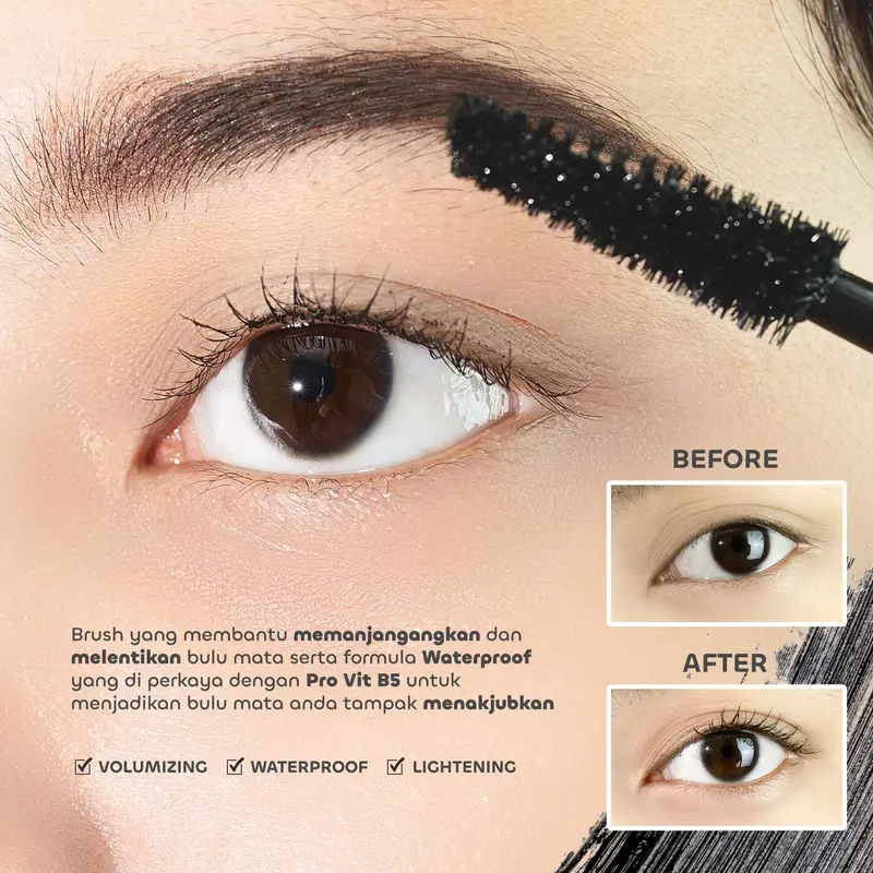 Xi XiU ULTIMATE LASHXTRA MASCARA - Silver Waterproof & Lightening 2