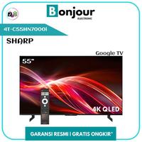 Gambar QLED TV Sharp 4T-C55HN7000i 4K 55 Inch Google TV Sharp C55HN7000i 55 Inci 144 Hz dari Bonjour Electronic Official Kota Depok 1 Tokopedia
