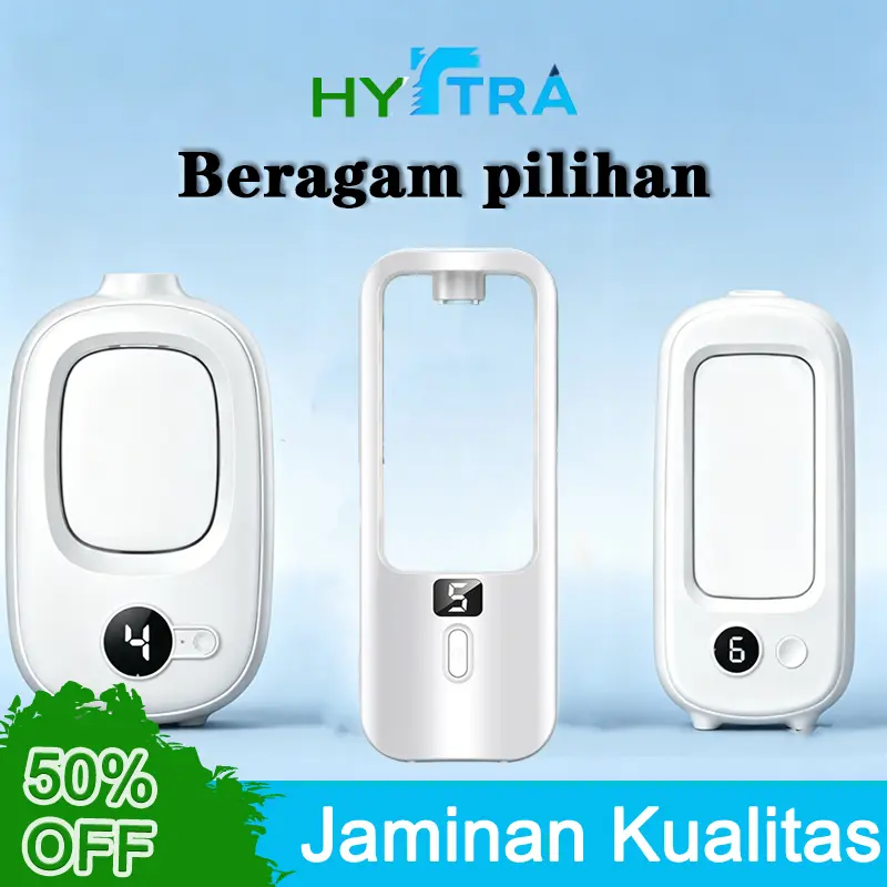 Humidifier Diffuser Aromaterapi LED Display USB Rechargeable Pengharum Ruangan Otomatis Portable