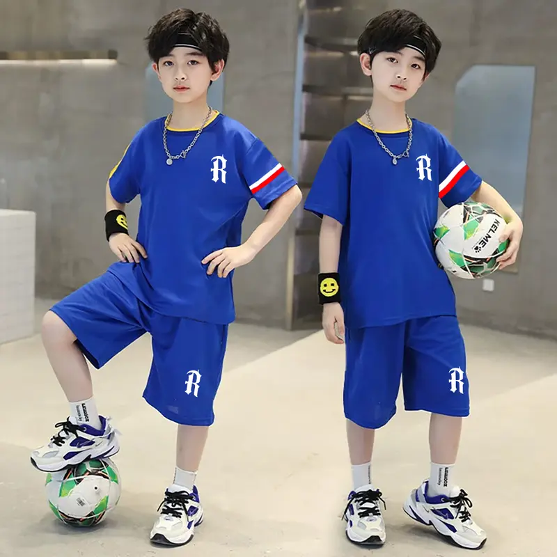 Bộ đồ Cotton cộc tay hè cho bé trai 14-45kg. bộ quần áo hè cho bé trai cotton mềm, mát co giãn 4-14 tuổi. bộ cộc tay hè bé trai 5