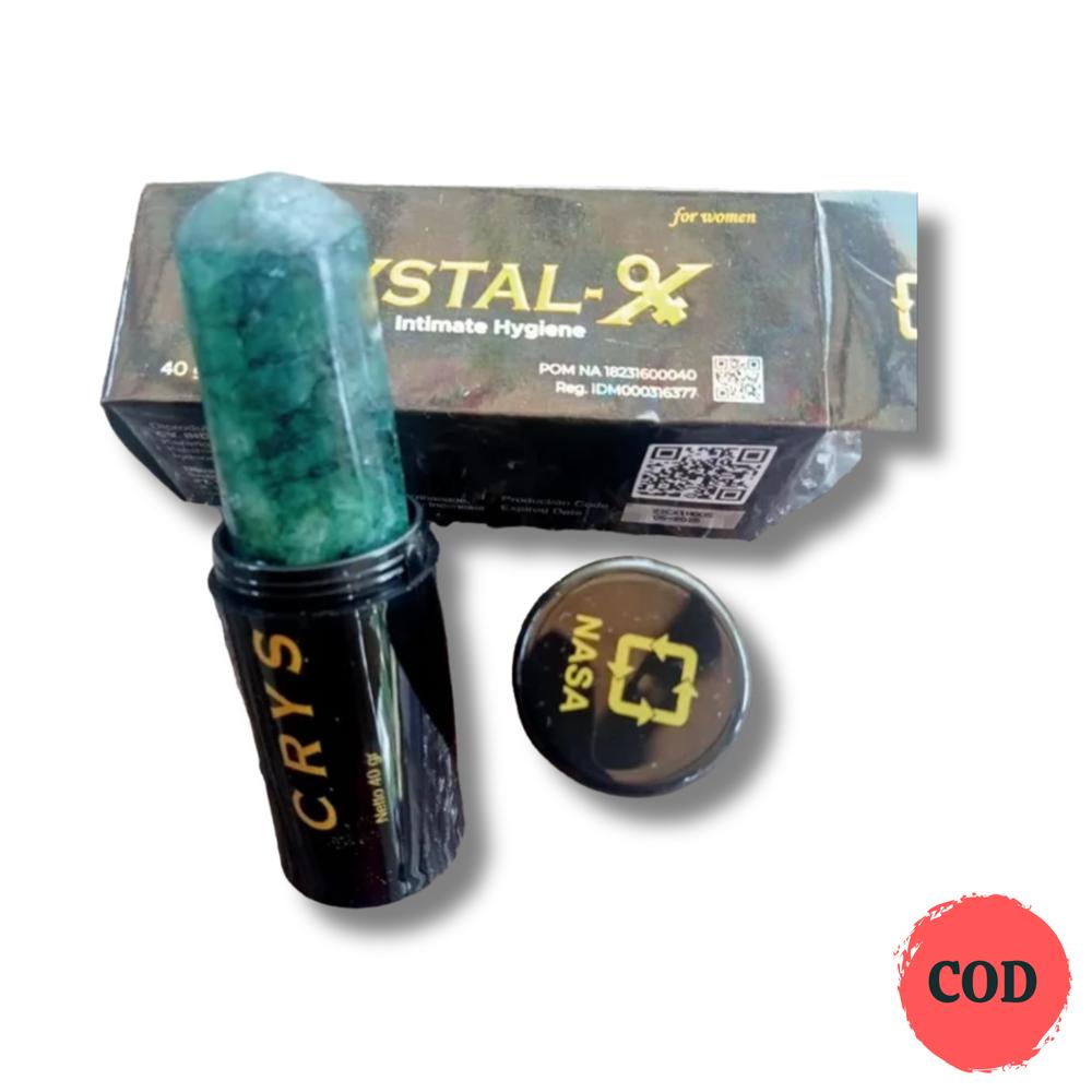 Crystal X yang Asli Nasa BPOM Perwatan Kebersihan Kewanitaan Feminine Hygiene Perawatan Keputihan alami tanpa Pewangi dan menghilangkan Gatal pada kewanitaan
