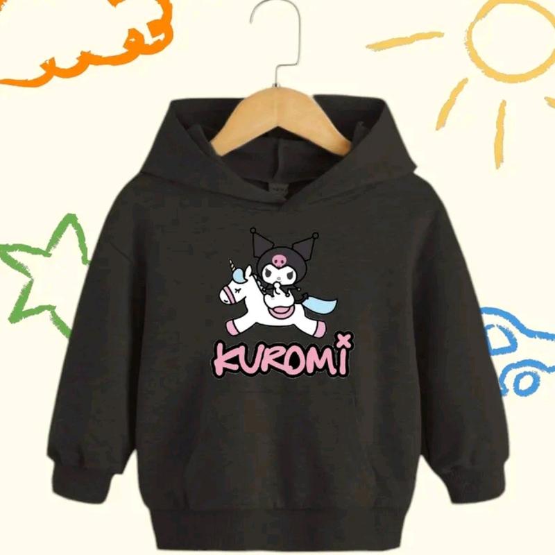 Jaket Hoodie anak kuromi usia 1-11thn 2