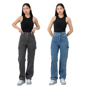 [LUXE.DLABEL] - H301 JEANS  | Celana Panjang Highwaist Wanita  Jeans Wanita Polos Ripped Jeans Highwaist Wanita Skinny Jeans Highwaist Baggy Wideleg Jean