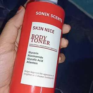 SONIK SCENT BODY TONER SKIN NICE 200 ml (Merah)