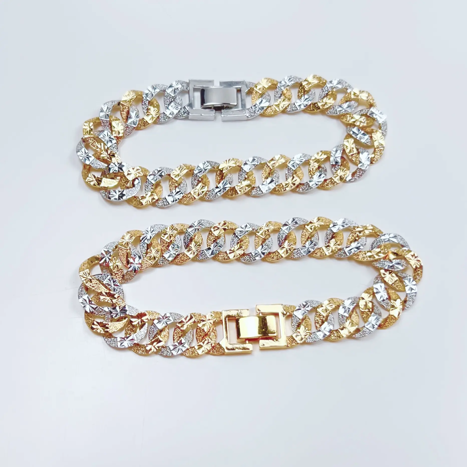 Gelang Tangan Wanita Rantai Sisik Naga Blink Blink Multi Color GD25