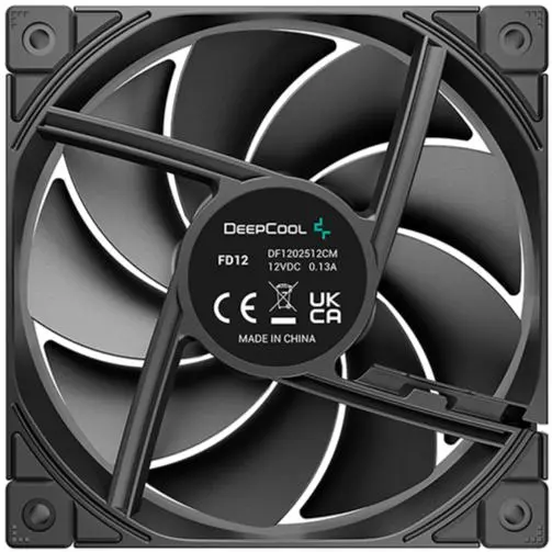 CASE FAN/KIPAS CASING COOLER DEEPCOOL FD12 3IN1 TRIPLE FAN 120MM BLACK