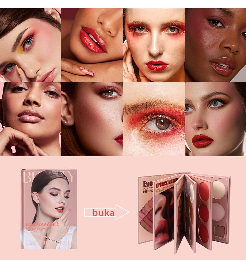 Product Introduction of IGOODCO 67 color eye shadow book 11