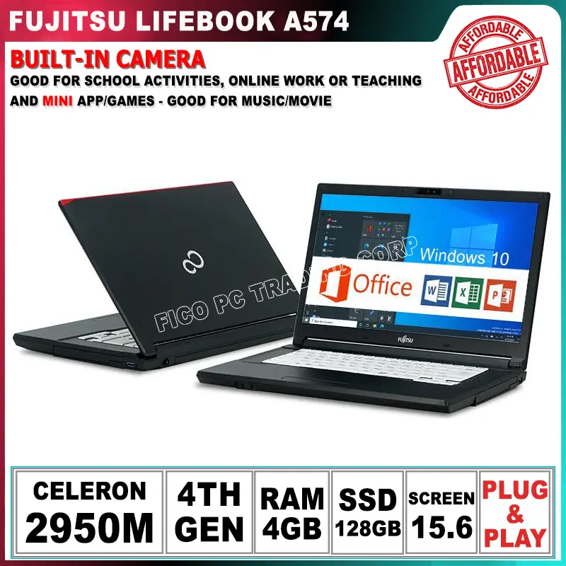 Pre-owned] Fujitsu Lifebook S936 13.3 inches core i5 6th gen 12GB