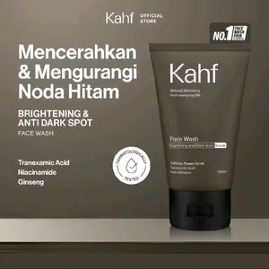 Kahf Brigtening & Dark sport Face Scrub 100ml Facial foam