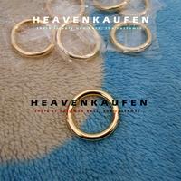 Gambar Ring Bulat 2,5 cm Warna Gold Muda Emas Muda Tebal 4,5 mm Harga Per Biji - gold muda dari Heaven Kaufen Kota Malang 2 Tokopedia