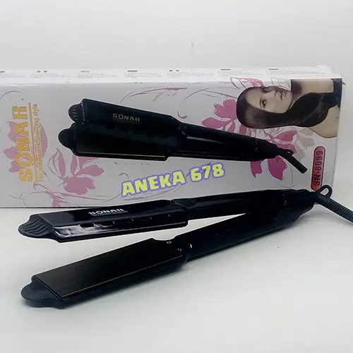 SONAR SN-8099 HITAM Alat CATOK Rambut / CATOKAN Hair Iron Ceramic 0