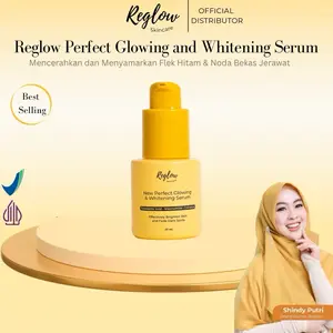 Reglow Perfect Glowing and Whitening Serum / Serum Reglow 15ml Original Dr. ShindyPutri Perawatan Mencerahkan dan Melembutkan wajah Pencerah Hitam Essence BPOM