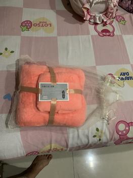 Product Review of Handuk Set 2in1 New Motif Polos And Handuk Mandi Dewasa from P**7 0
