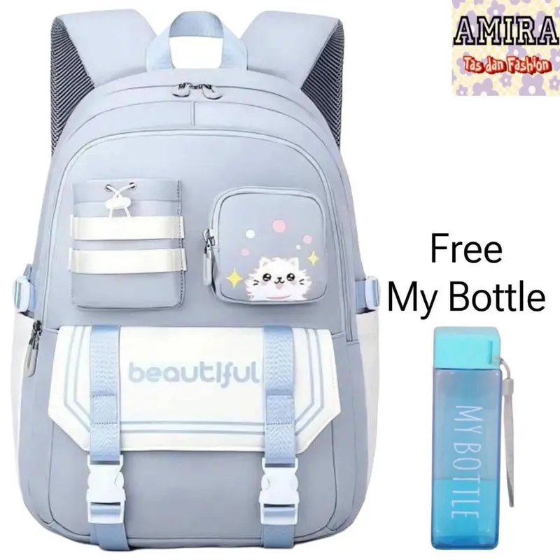 Tas Cute Aesthetic Tas sekolah kekinian anak sd  Tas Alto girl anak perempuan Tas gendong sekolah Tas ransel sekolah anak perempuan sd smp sma model terbaru Tas laptop  perempuan Tas anak cewek Tas ransel korea style  Tas ransel multifungsi 8