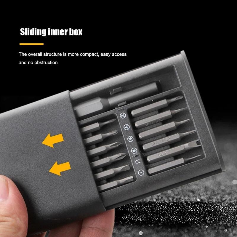Product Introduction of KIPRUN Screwdriver 24 in 1 Precision Screwdriver Set Portable Light Weight Screwdriver Kits Magnetic Screw Driver Bits Hex Bit Handle Mobile Phone Repair Screwdrive Kit Tools 30