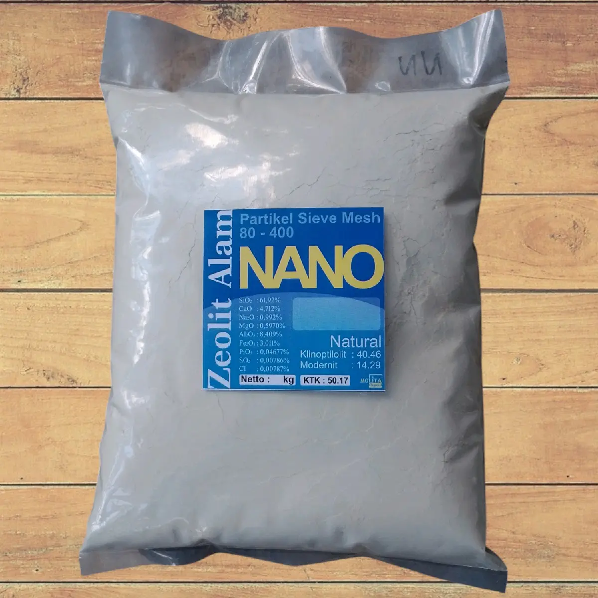 Zeolit Nano untuk pertanian, Pembenah tanah dan meningkatkan pH tanah.