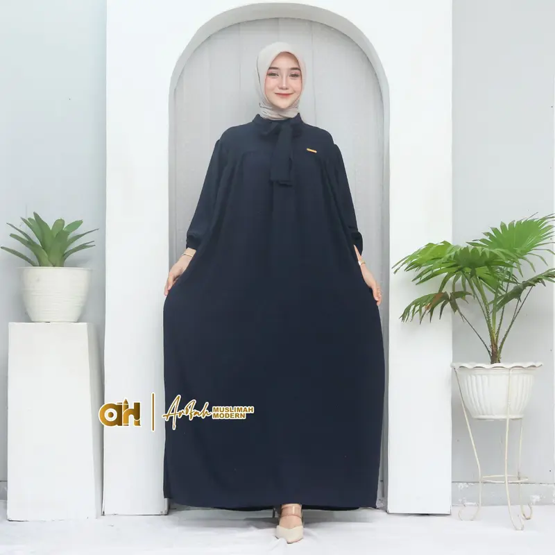 Gamis Jumbo Pita Ld 140cm Gamis Lebaran Arofah Dress Terbaru 2024 Gamis Crinkle premium/Gamis Jumbo Ld 130/Baju Muslim Wanita Dewasa/Gamis Hitam Jumbo/Gamis Dres Crinkle Air Flow /Gamis Wanita Muslim/Dres Hitam Jumbo abaya malika 6