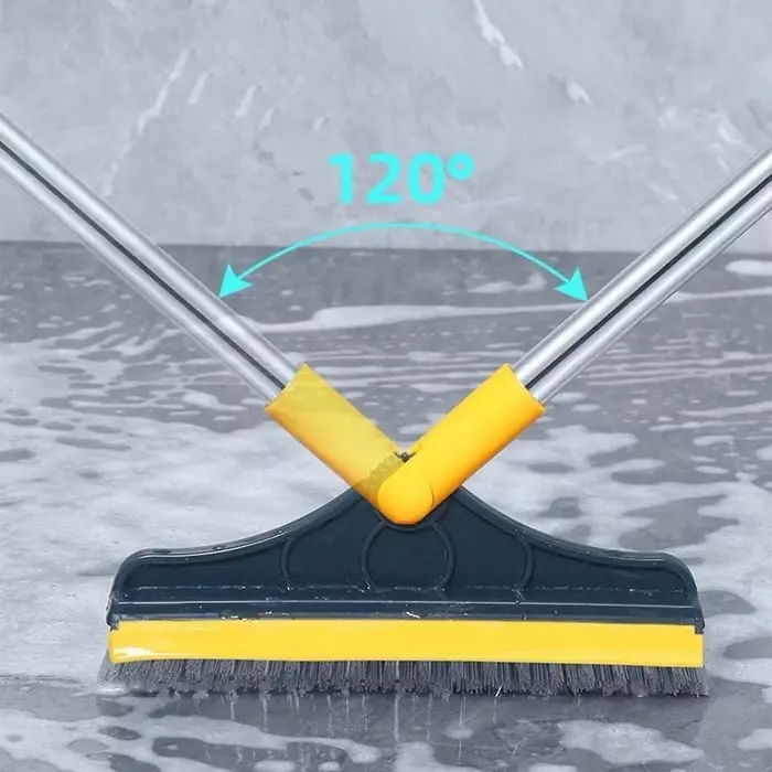 Sikat Lantai 2in1 untuk Kamar Mandi dengan Gagang - Brush 1