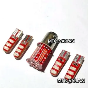 PAKET HEMAT LAMPU STOP REM BELAKANG 30 MATA FLASH RUNNING PLUS LAMPU SEN JELLY T10 DIAM LAMPU SEIN JELLY LAMPU STOP 30 MATA 2 MODE LAMPU SEIN T10 UNIVERSAL