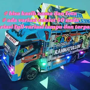MINIATUR TRUK PLUS TELOLET BASURI