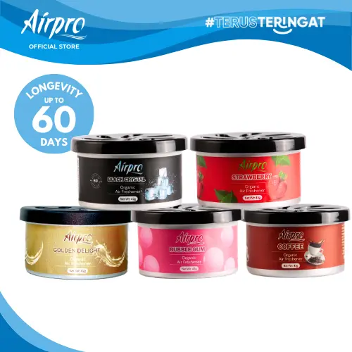Airpro Organic Can (Free Refill) Pengharum Mobil