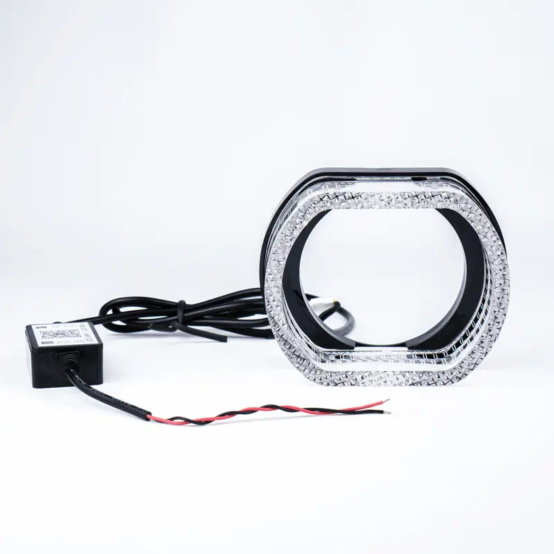 Shroud Matrix 5D Akrilik Motorcycle I8-O-WRGB 2.5 Inch APP Bluetooth 210 Mode DC12V 1