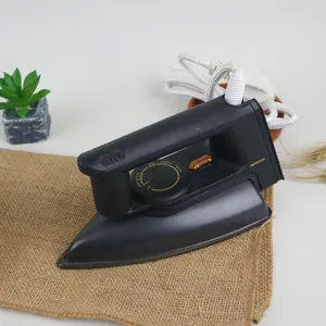 Setrika Maspion EX-1010 350 Watt Hitam Listrik dengan Handle Plastik dan Lapisan Non-stick Coating Sole Plate