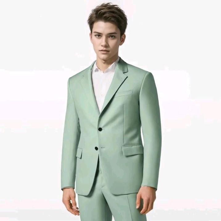 Jas Blazer Pria kekinian Formal Semi Kantor 3