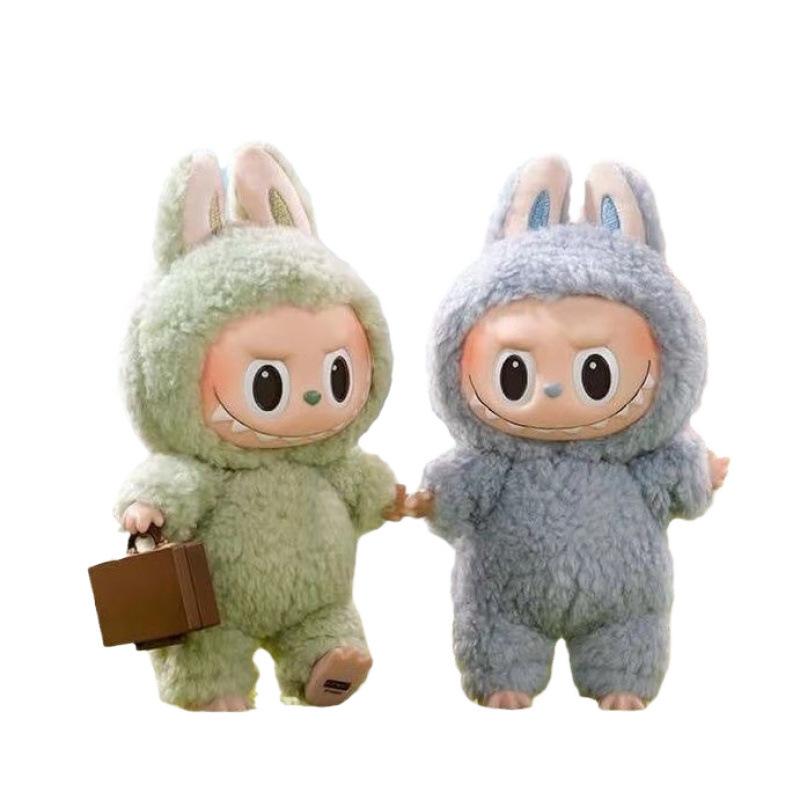 La&bu&bu The monsters Exciting Macaron Plush Dolls Child Keychain ...