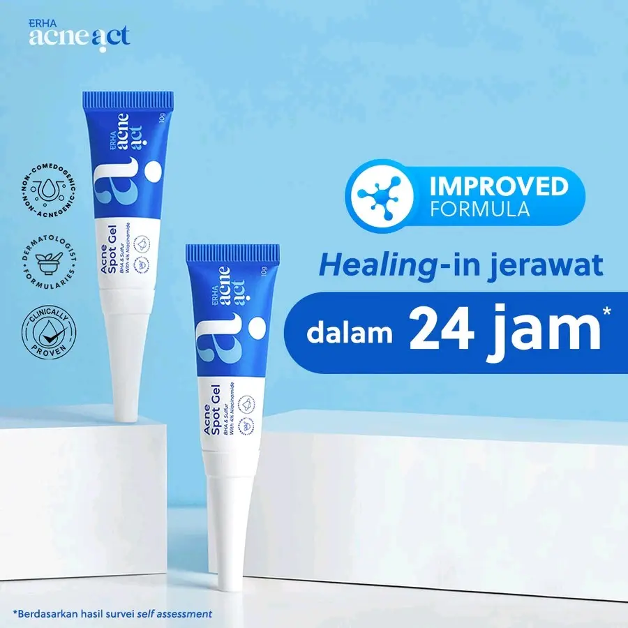ERHA AcneAct Acne Spot Gel 10g - Gel Totol  Berjerawat