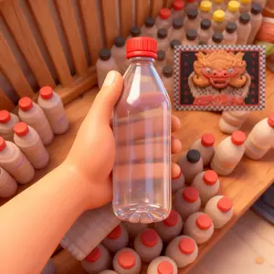 [BEST SELLER] Minuman Isotonik Kelapa Penyegar Badan Botol Cantik 600 Ml