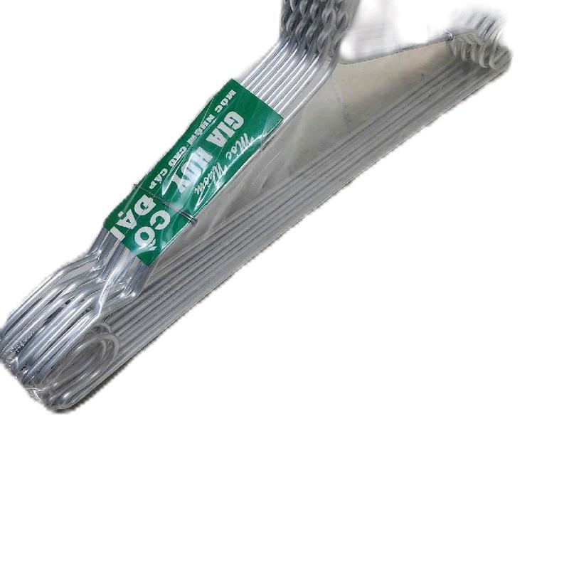 Giá Xưởng-Combo 50 móc Người lớn Gia Huy xanh dày kiểu chữ C ôm form quần áo. Móc dùng để phơi quần áo dài 41cm dày 3.5mm bảng lỗ pegboard treo cây thanh