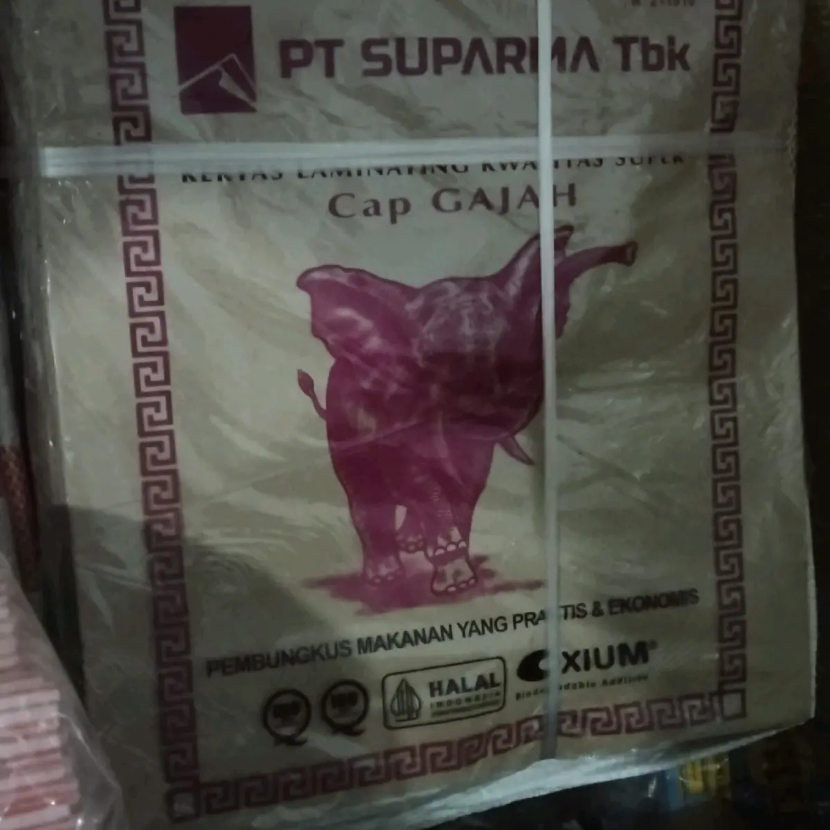 Kertas nasi CAP GAJAH, kualitas super