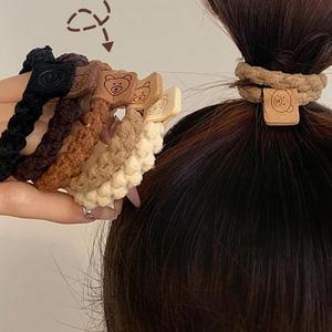 Ikat Rambut, Tali Rambut, Anjal Rambut, Sanggul Rambut, Ekor Kuda, Pengikat Rambut, Aksesori Rambut, Gaya Mewah, Ikat Rambut Belakang Kepala Scrunchies Bell