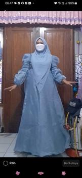 Product Review of BELIFI I RUMI SYARI ORGANZA PREMIUM MUSLIMAH MEGA COLLECTION Cantik Gamis Nyaman Elegant Hanya Boleh Dicuci Dengan Tangan Panjang Dress Hitam Maxi Dewasa • simpel Baju Gamis from o**n 0