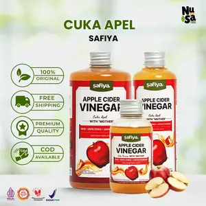 Cuka Apel Safiya 500 ML Apple Cider Vinegar With Mother