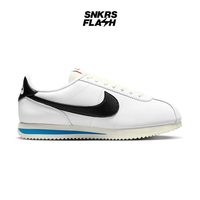 NIKE W Cortez White Black Lt Photo Blue Sail - DN1791100