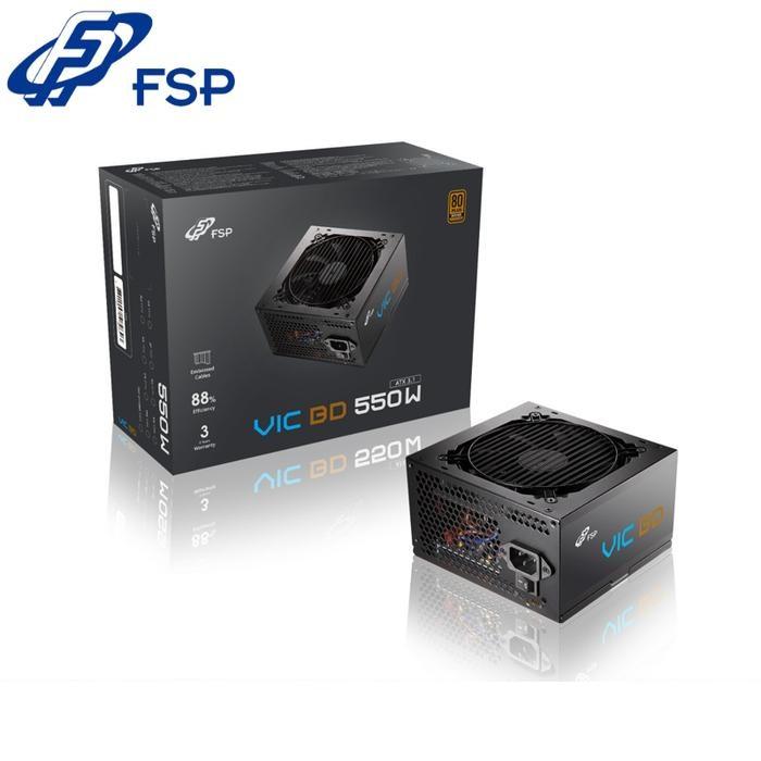 Gambar FSP VIC BD 550W |80+ Bronze ATX12V V3.1 Non Modular - PSU dari JnJ Online Kota Administrasi Jakarta Pusat Tokopedia