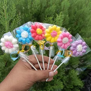 PERMEN LOLI BUNGA MATAHARI CINCIN ISI 20PCS