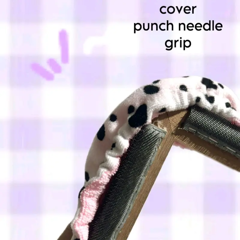 gripper frame punch needle embroidery sulam + COVER 20X25CM 1